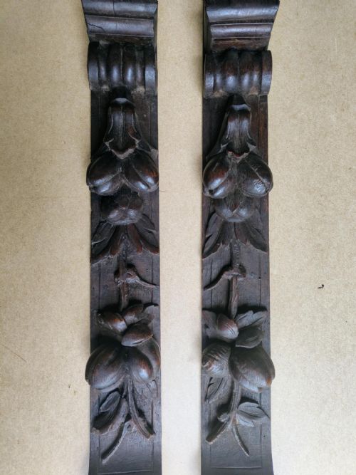 PAIR OF CARVED PANELS - ADDITIONAL PHOTO 2