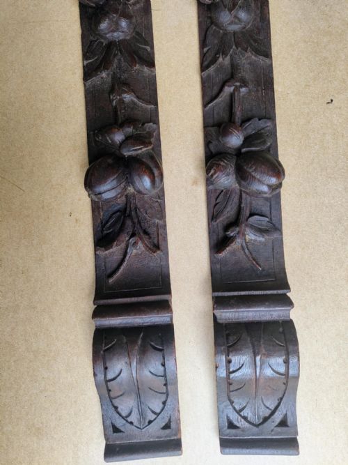 PAIR OF CARVED PANELS - ADDITIONAL PHOTO 3