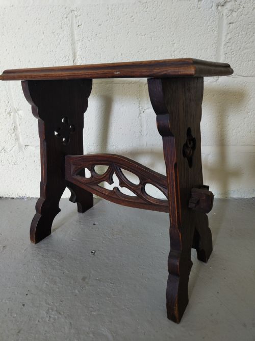 ANTIQUE STOOL - ADDITIONAL PHOTO 2
