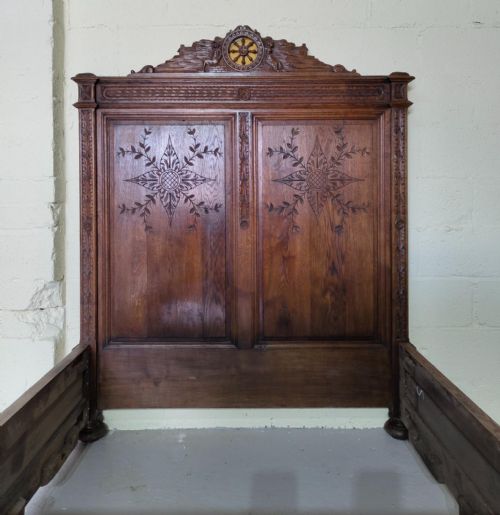 ANTIQUE DOUBLE BED - ADDITIONAL PHOTO 5