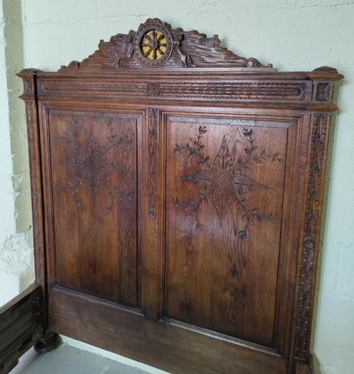 ANTIQUE DOUBLE BED - ADDITIONAL PHOTO 6