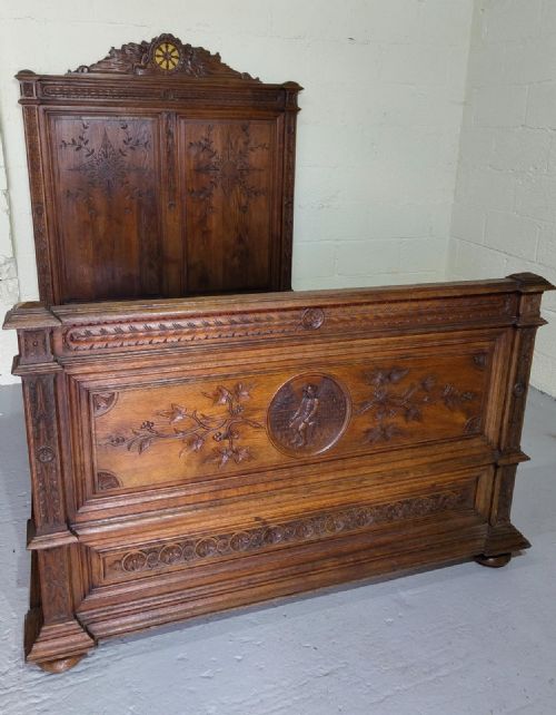 ANTIQUE DOUBLE BED - ADDITIONAL PHOTO 10