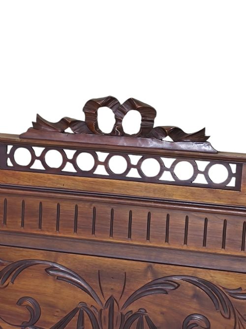 ANTIQUE DOUBLE BED - ADDITIONAL PHOTO 8