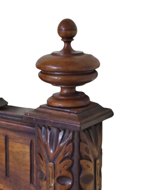 ANTIQUE DOUBLE BED - ADDITIONAL PHOTO 9