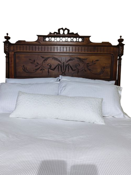ANTIQUE DOUBLE BED - ADDITIONAL PHOTO 10