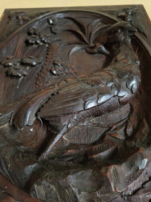 PAIR OF CARVED PANELS - ADDITIONAL PHOTO 4
