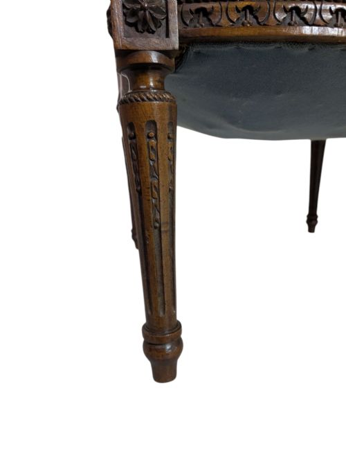 PAIR OF ANTIQUE ARMCHAIRS - ADDITIONAL PHOTO 4