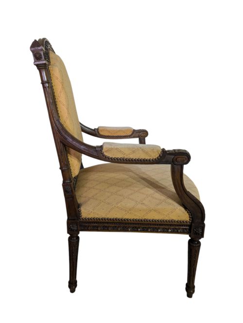 PAIR OF ANTIQUE ARMCHAIRS - ADDITIONAL PHOTO 5