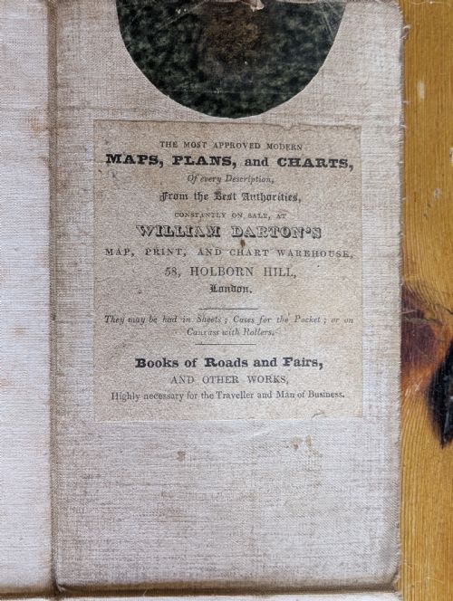 ANTIQUE MAP OF LONDON PUBLISHED BY WILLAM DARTON - ADDITIONAL PHOTO 5