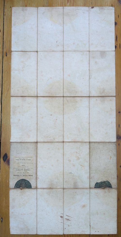 ANTIQUE MAP OF LONDON PUBLISHED BY WILLAM DARTON - ADDITIONAL PHOTO 6