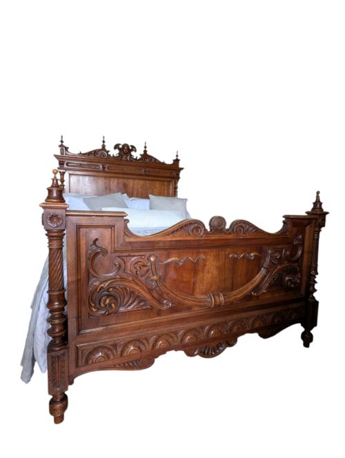 ANTIQUE FRENCH BED - ADDITIONAL PHOTO 5