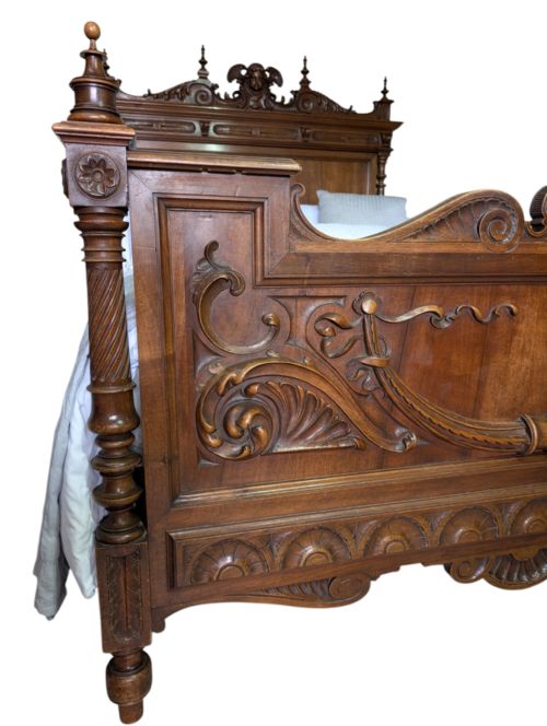 ANTIQUE FRENCH BED - ADDITIONAL PHOTO 9