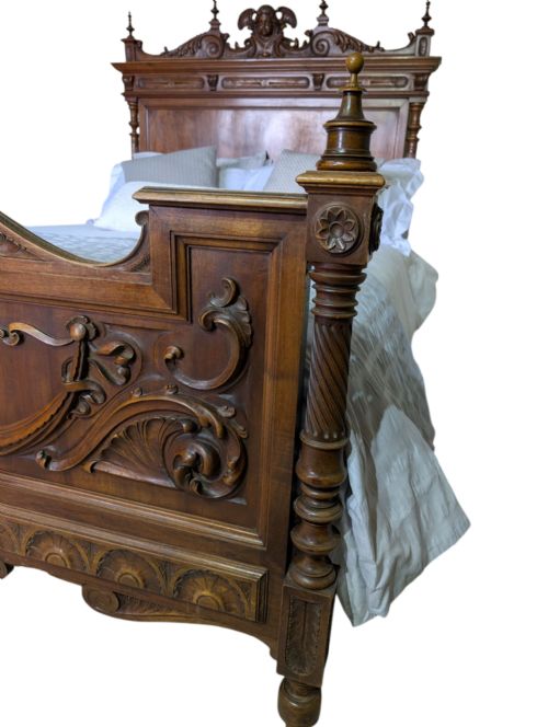 ANTIQUE FRENCH BED - ADDITIONAL PHOTO 11