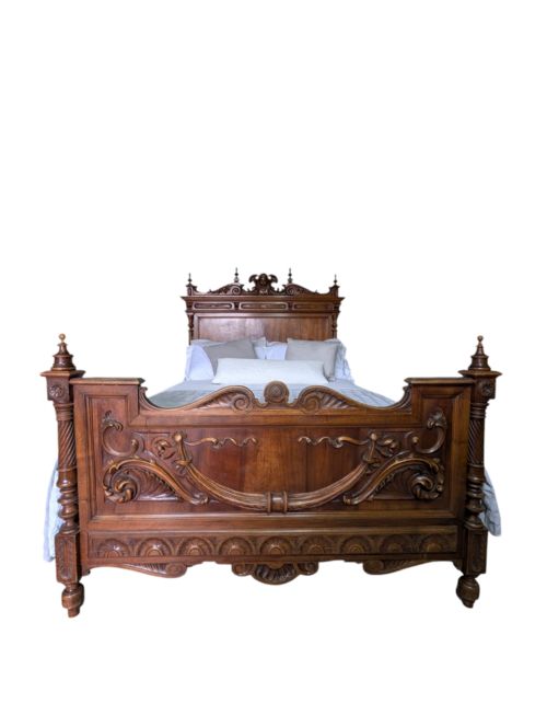 ANTIQUE FRENCH BED - ADDITIONAL PHOTO 14