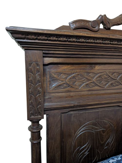 ANTIQUE DOUBLE BED - ADDITIONAL PHOTO 10