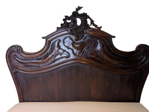 ANTIQUE KING SIZED BED - ADDITIONAL PHOTO 5