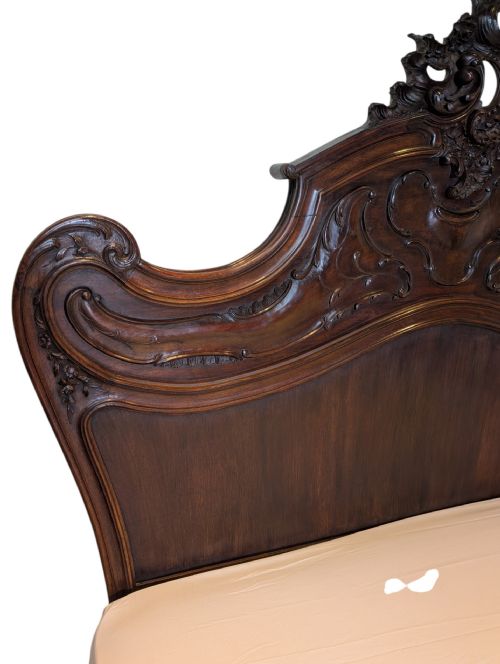 ANTIQUE KING SIZED BED - ADDITIONAL PHOTO 9