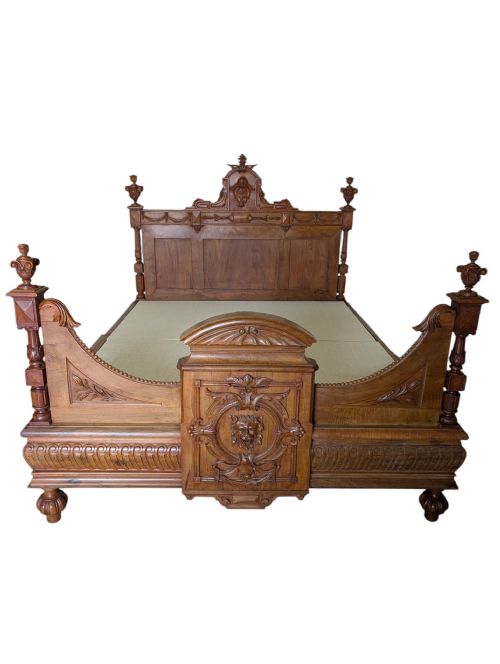 SUPER KING SIZED ANTIQUE BED - ADDITIONAL PHOTO 2
