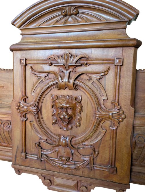 SUPER KING SIZED ANTIQUE BED - ADDITIONAL PHOTO 4