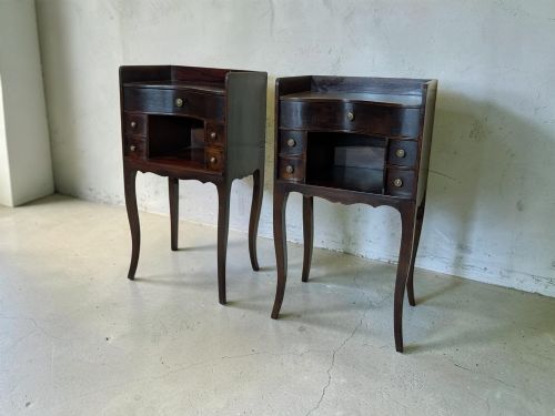 Antique Pair of Bedside Cabinets