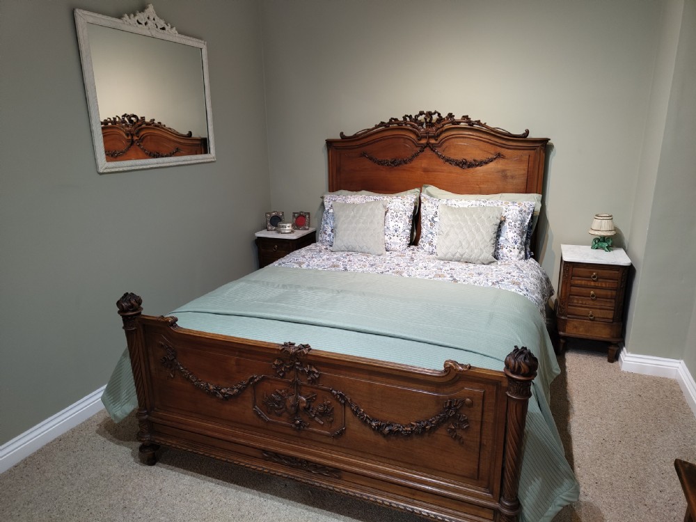 Antique French King Sized Bed 