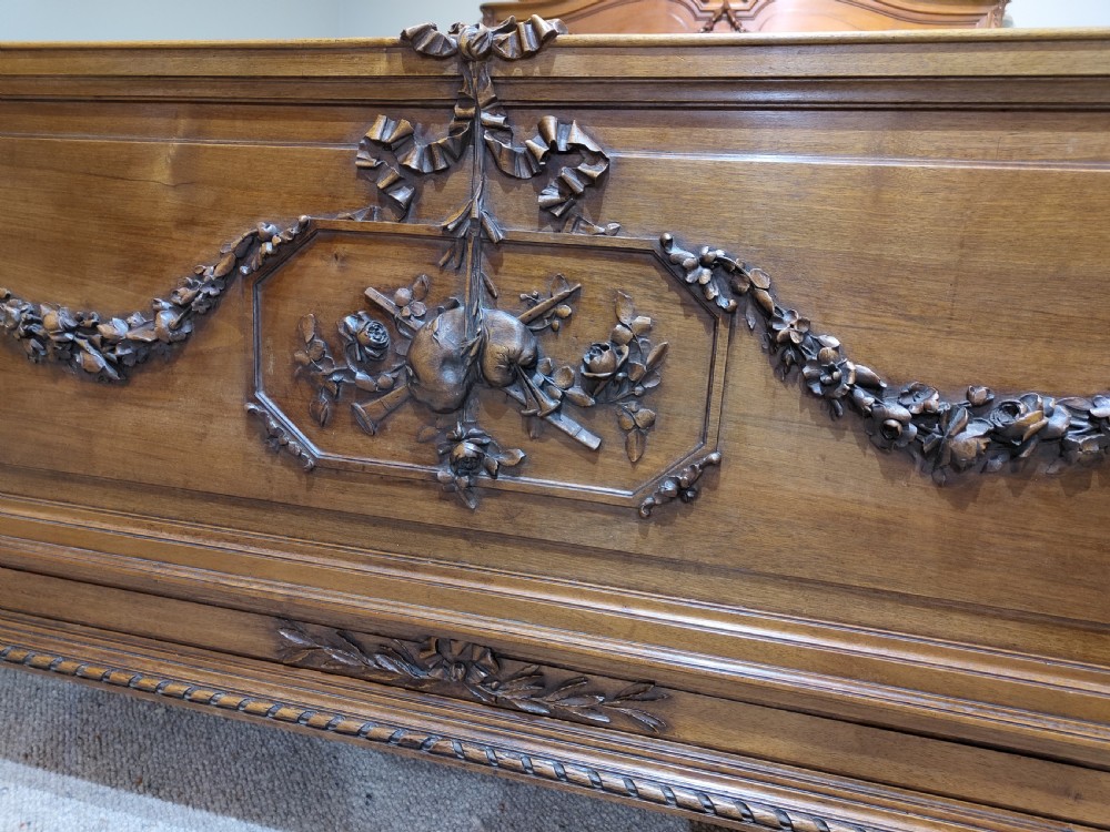 Antique French King Sized Bed  View XII