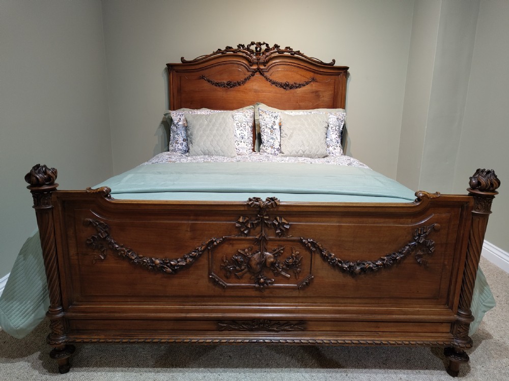 Antique French King Sized Bed  View XIV