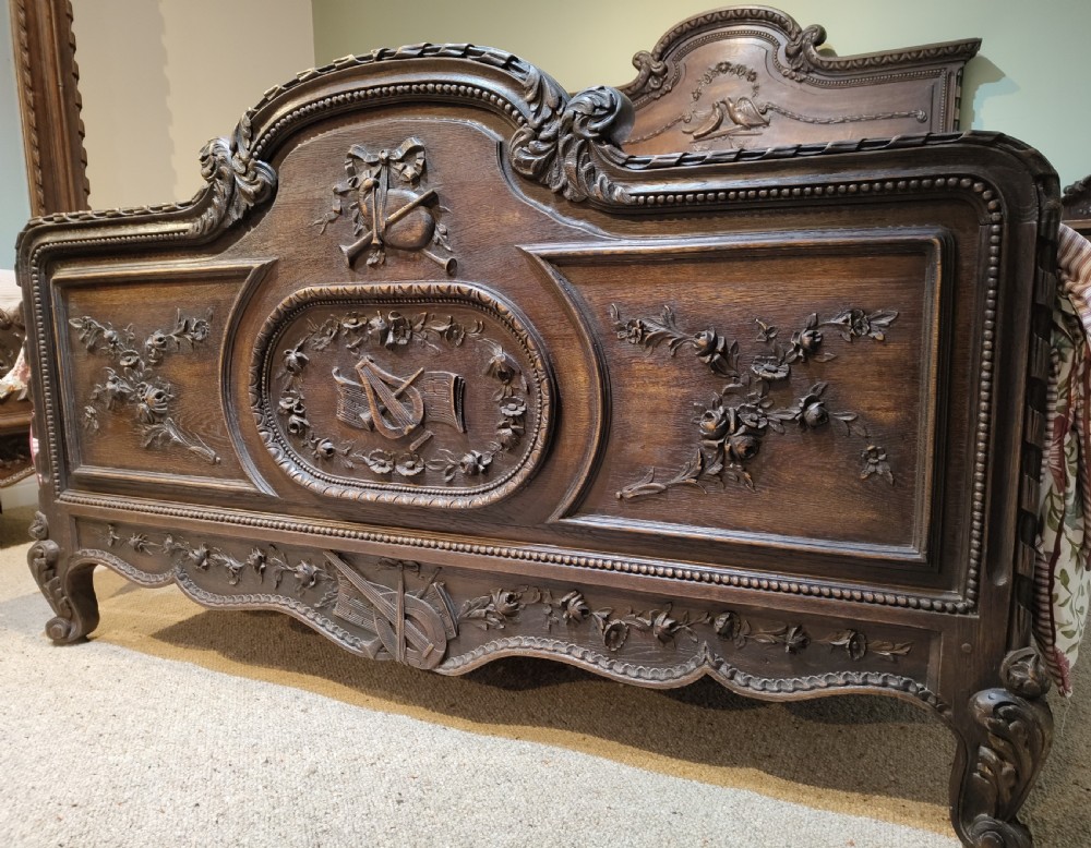 Antique French King Sized Bed View II