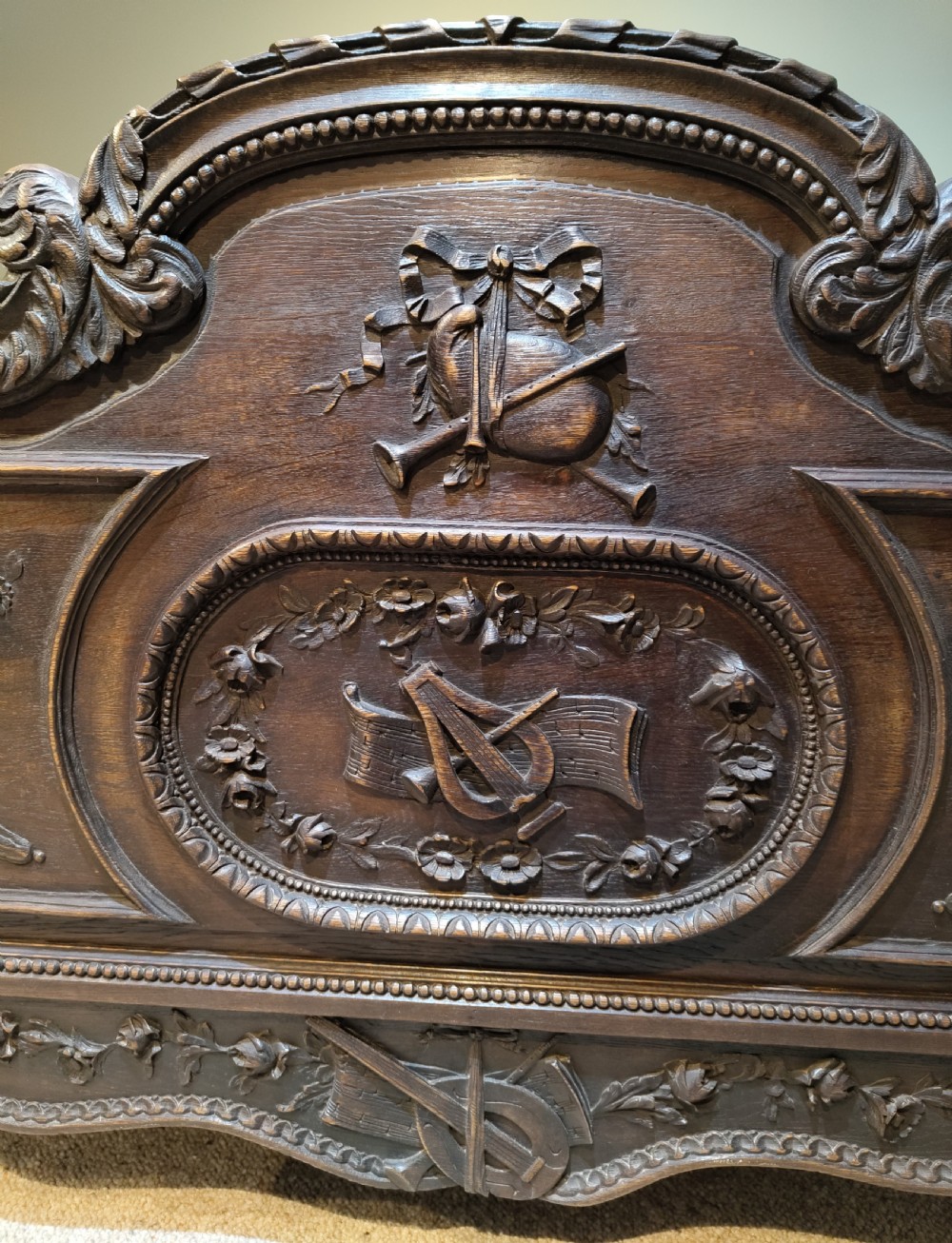 Antique French King Sized Bed View IV