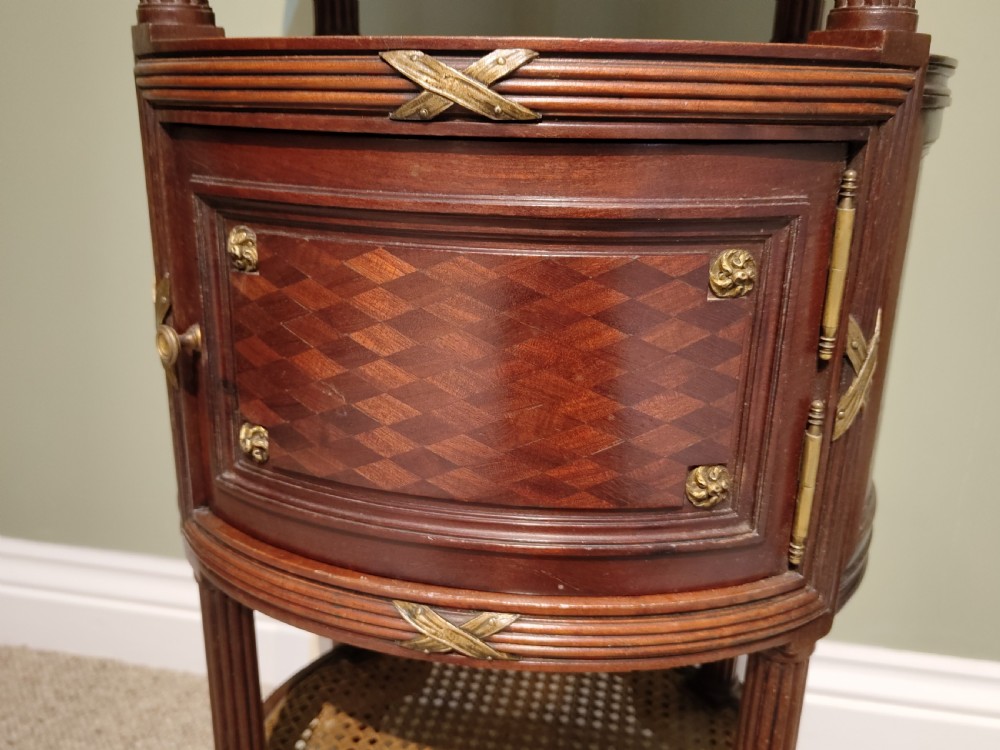 Antique Pair of Bedside Cabinets  View VI