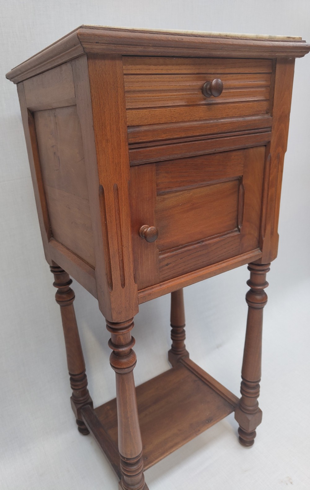 Antique French Bedside Cabinet  View IV