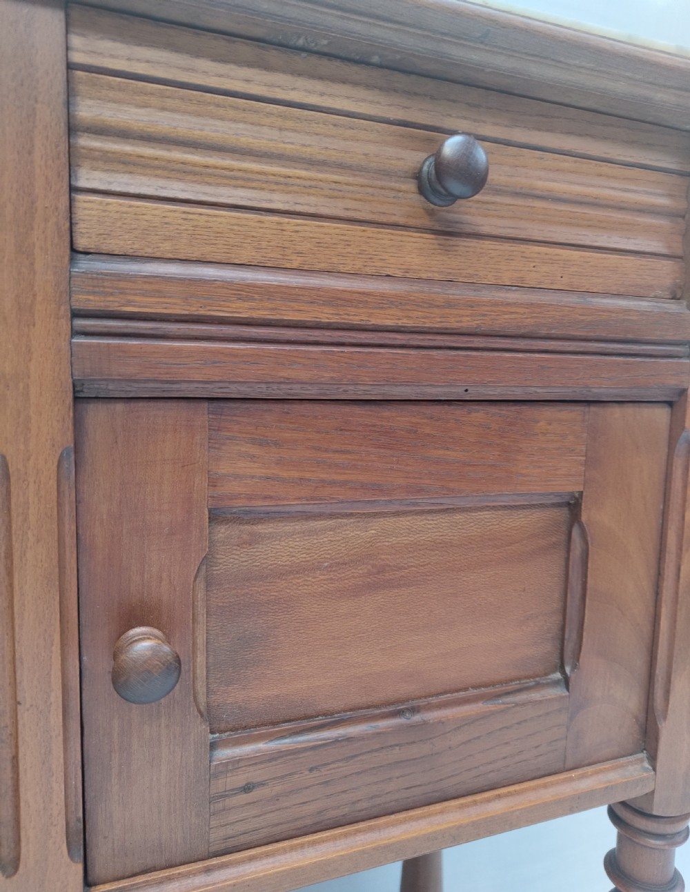 Antique French Bedside Cabinet  View VIII