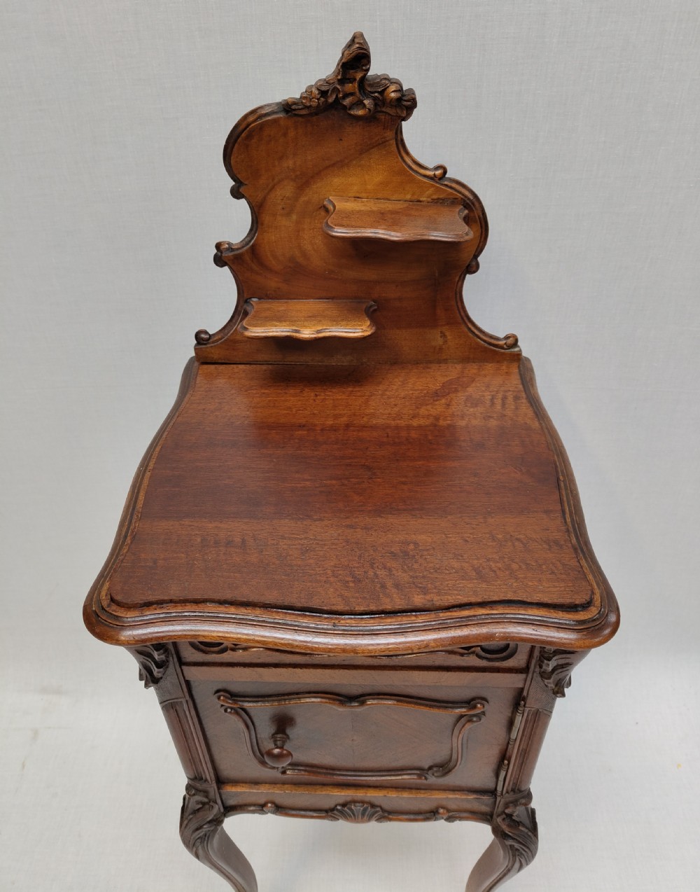 Antique French Bedside cabinet View II