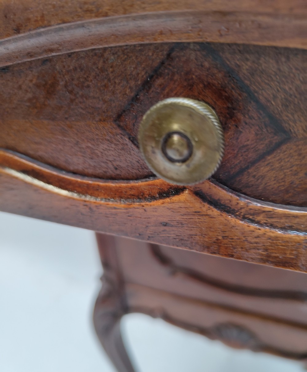Antique French Bedside cabinet View XI
