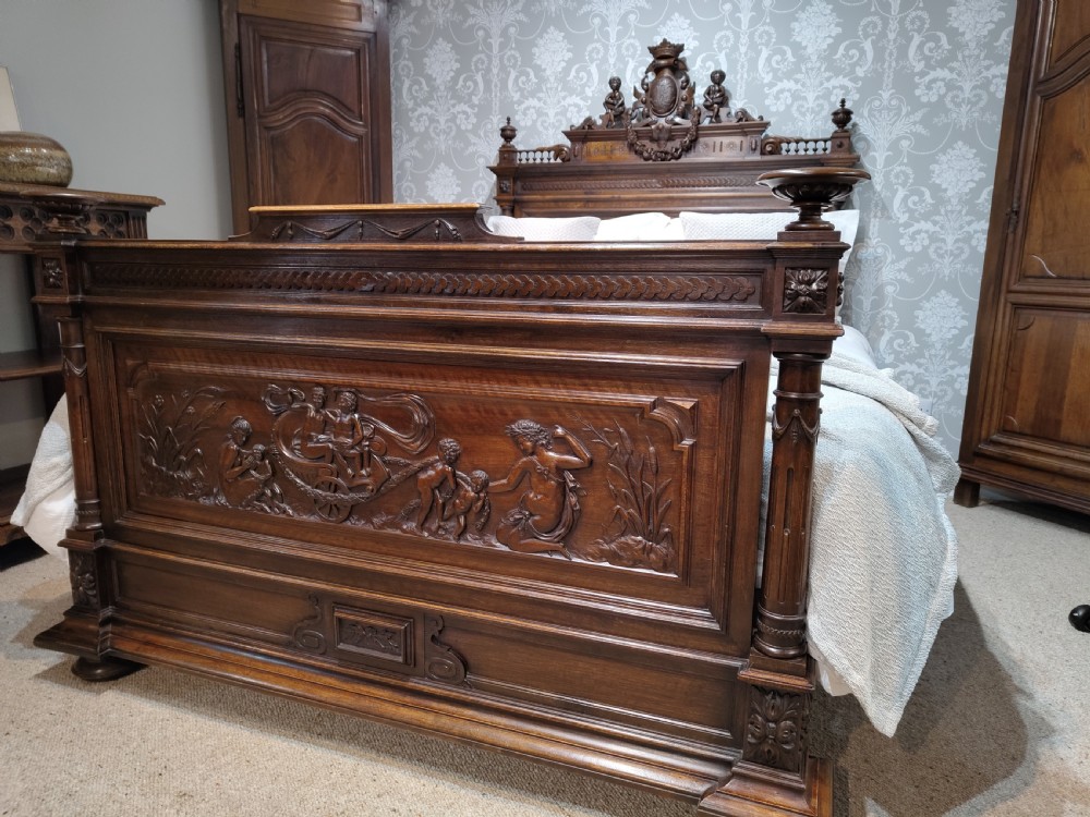 Antique French King Sized Bed  View III