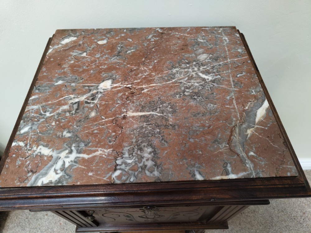 Antique Bedside Cabinet View VI