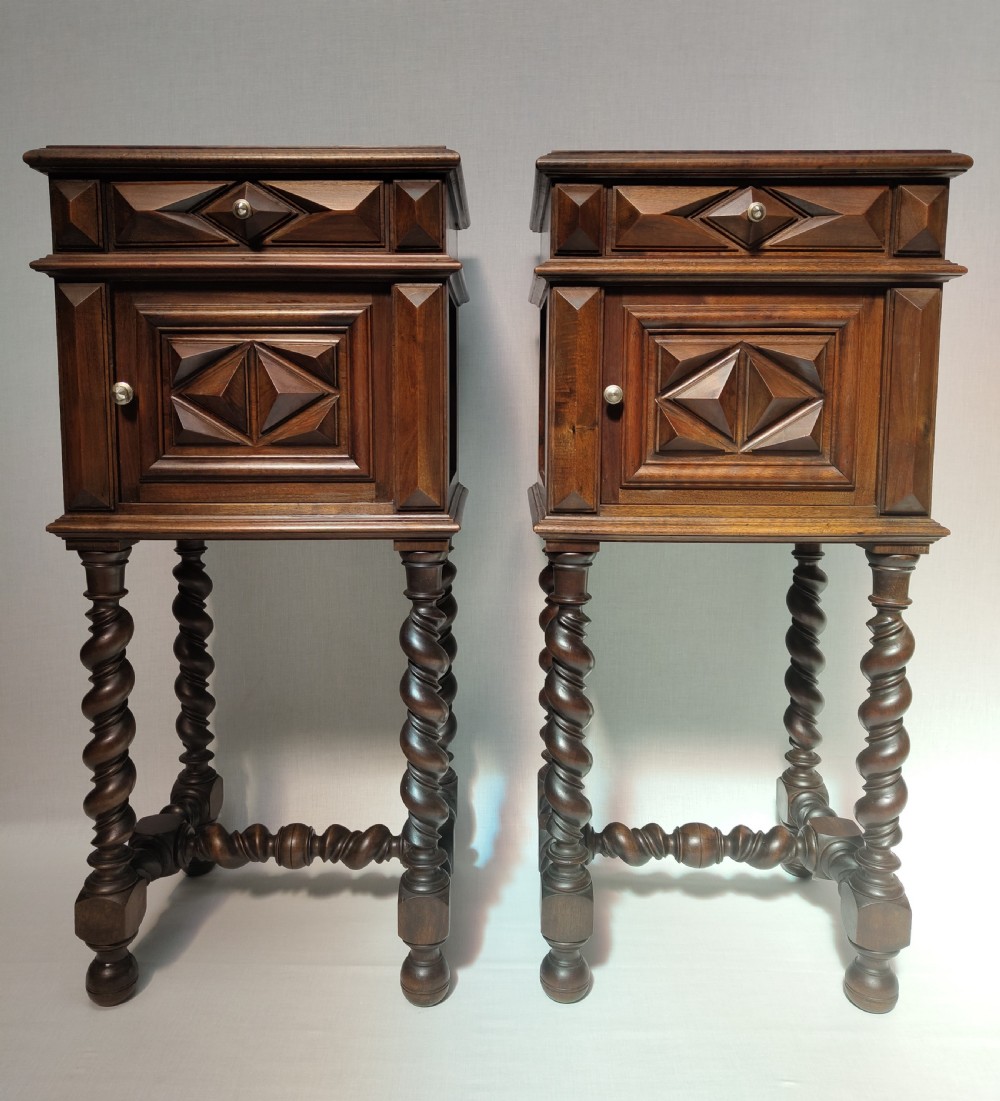 Antique Pair of Bedside cabinets 