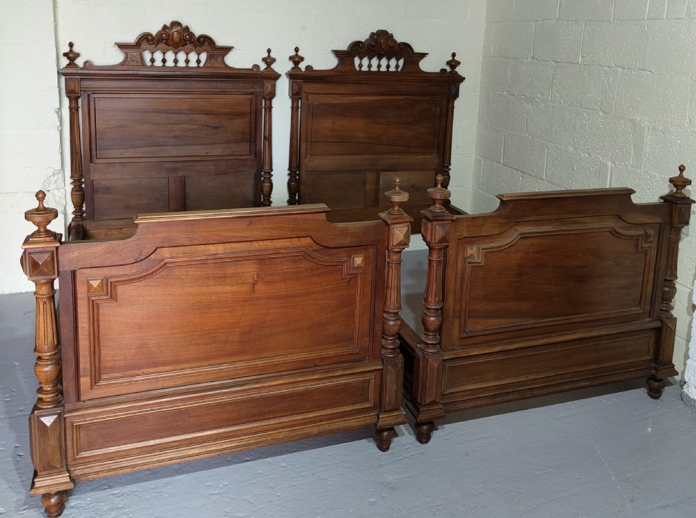 Pair of Antique Beds View VI