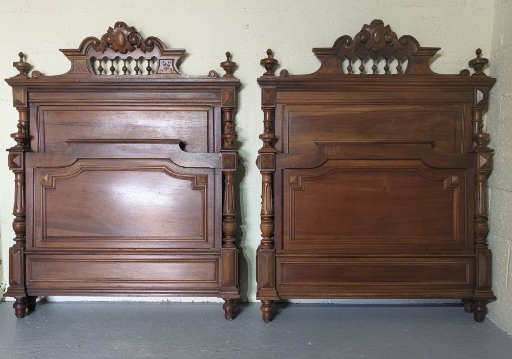 Pair of Antique Beds View VII