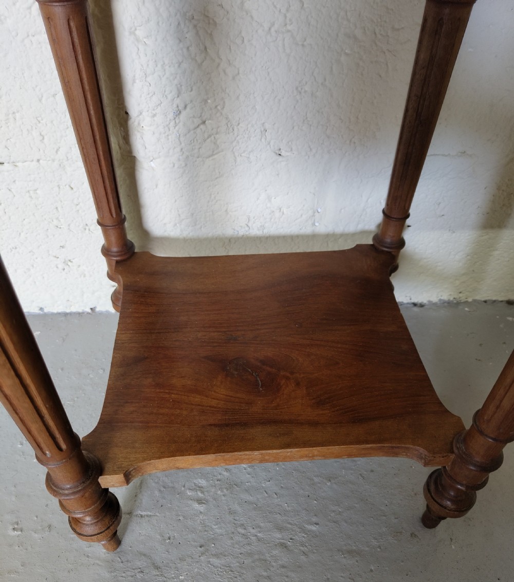 Antique French Bedside Cabinet  View II