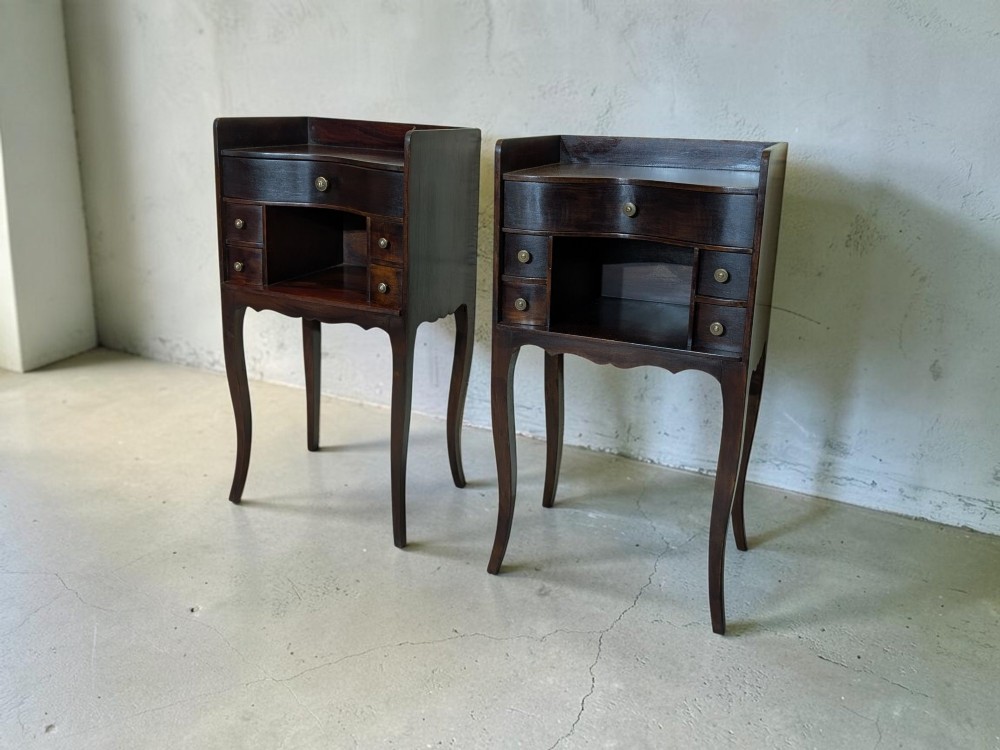 Antique Pair of bedside cabinets