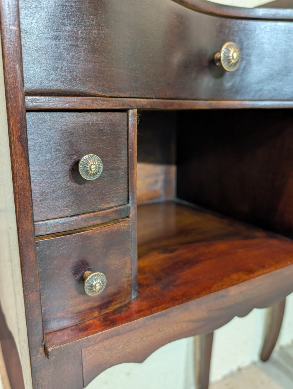 Antique Pair of bedside cabinets View V
