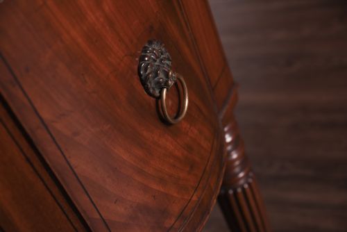 fig 1. large scottish mahogany regency sideboard