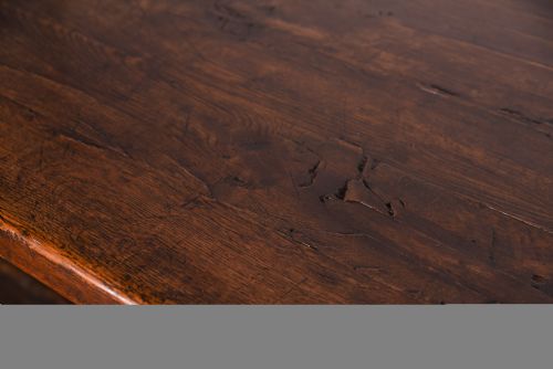 fig 2. Oak carved Tudor revival refectory table