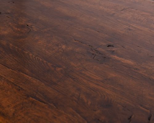 fig 3. Oak carved Tudor revival refectory table