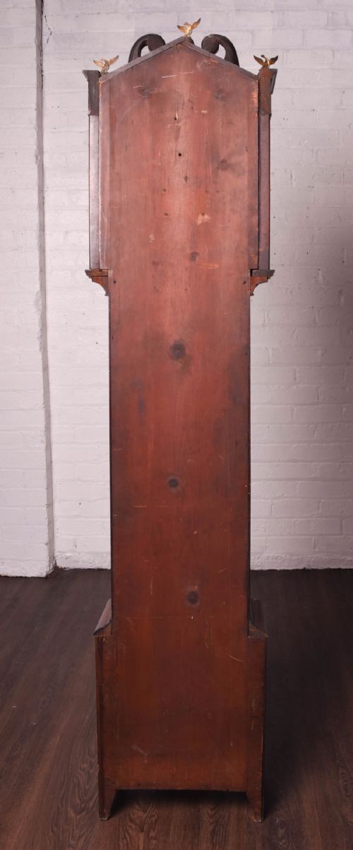fig 3. Victorian mahogany 8 day longcase clock by Ketterer & Co of Stirling