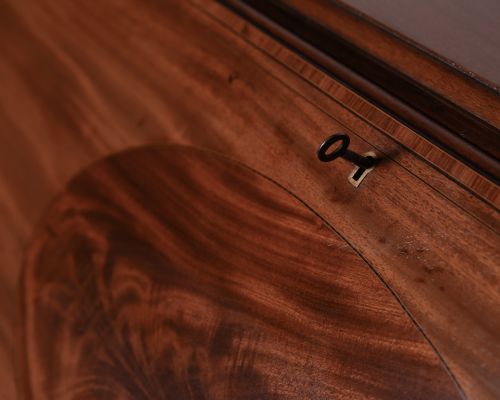 fig 3. Edwardian mahogany writing bureau