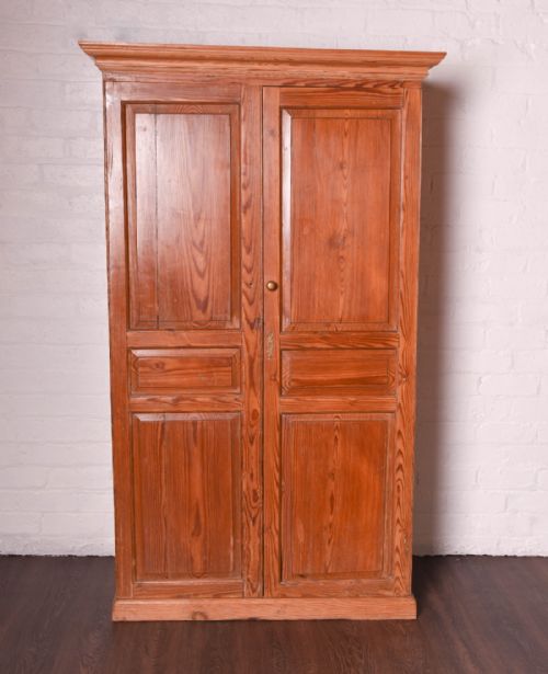 Scottish Pitch Pine  Georgian Hall Cupboard