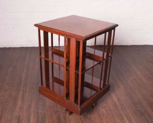 fig 1. Edwardian revolving bookcase 
