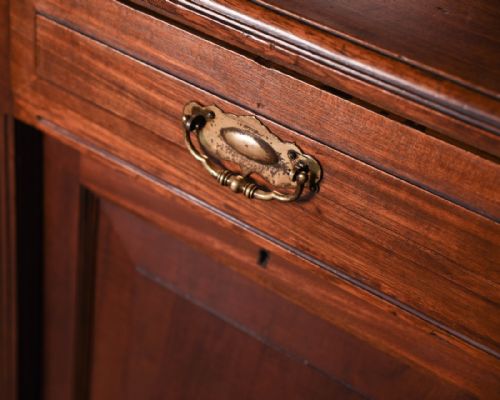 fig 1. Tall mahogany bookcase